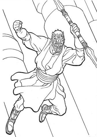 336x473 Clone Wars Coloring Page