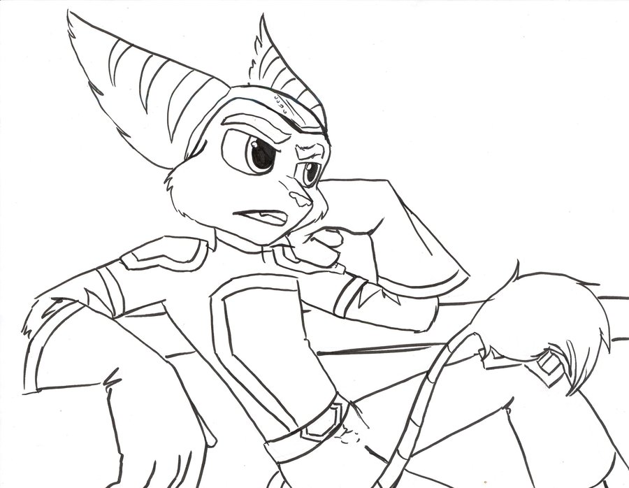 900x698 Ratchet And Clank Printable Coloring Pages