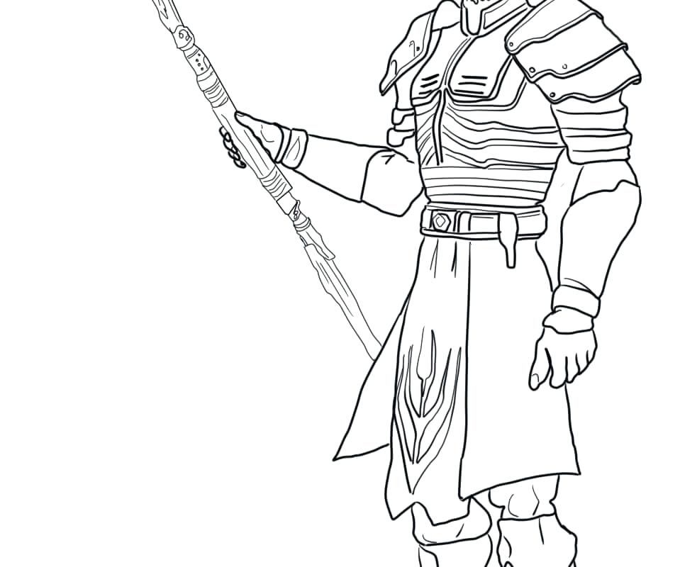 959x800 Boba Fett Color Pages Star Wars Of Coloring Printable