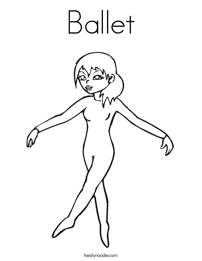 685x886 Jazz Dance Coloring Page