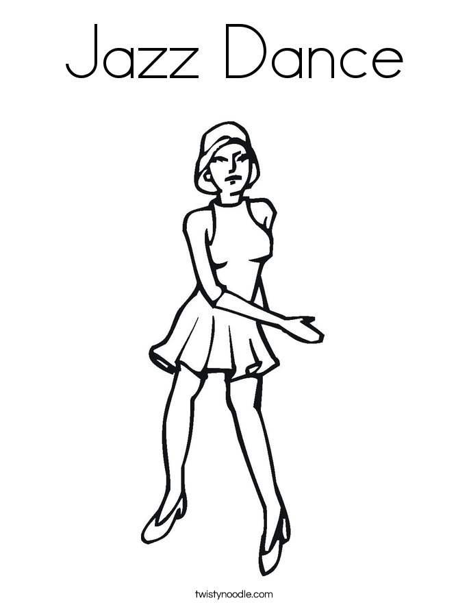 685x886 Jazz Dance Coloring Pages