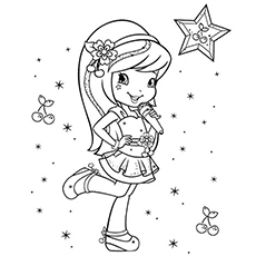 230x230 Top Free Printable Strawberry Shortcake Coloring Pages Online