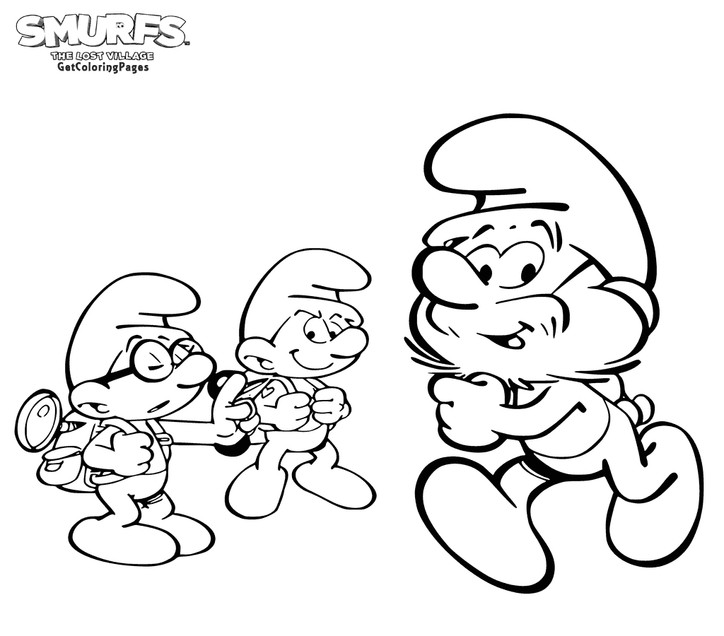 1024x900 Smurfs Lost Village Coloring Pages Gallery Coloring For Kids