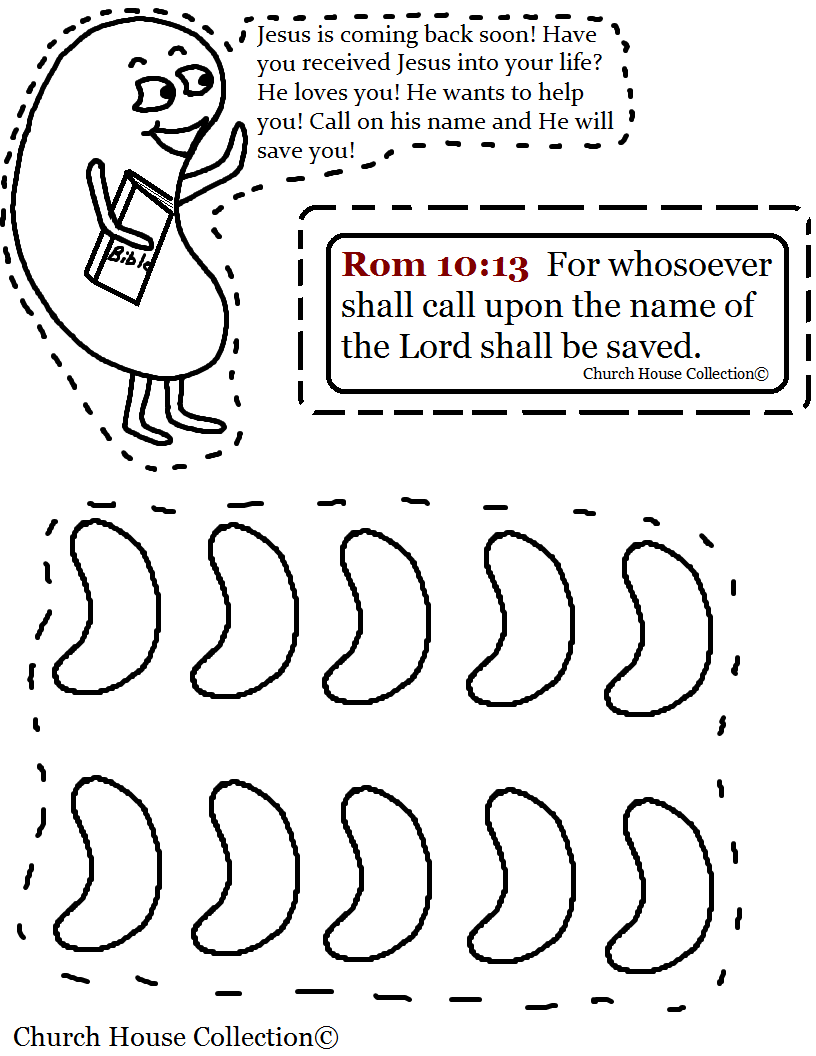816x1056 Jelly Bean Carrying Bible Coloring Page Romans For Whosoever