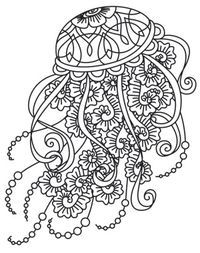 200x253 Meditative Octopus Coloring Sheet Coloring Pages To Print