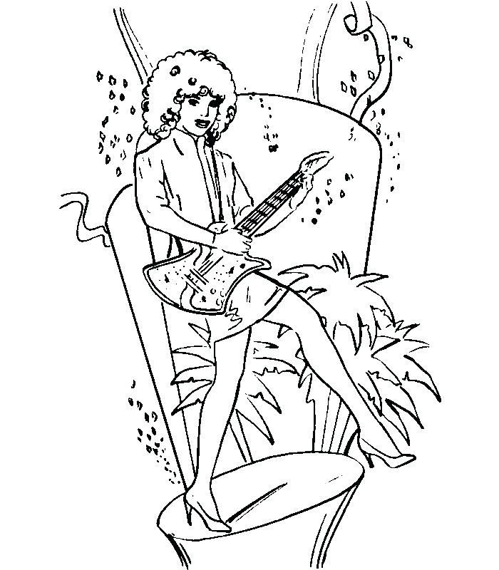 700x800 Jem Coloring Pages From The World Of P N P Jem Coloring Pages