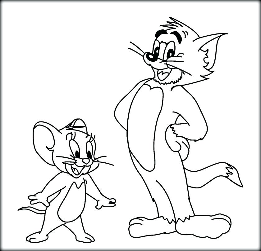 840x810 Coloring Pages Tom And Jerry Tom And Coloring Pages Tom And Jerry