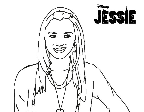 600x470 Jessie Coloring Pages
