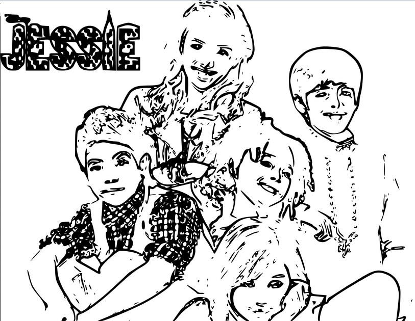 813x630 Jessie Coloring Pages To Print