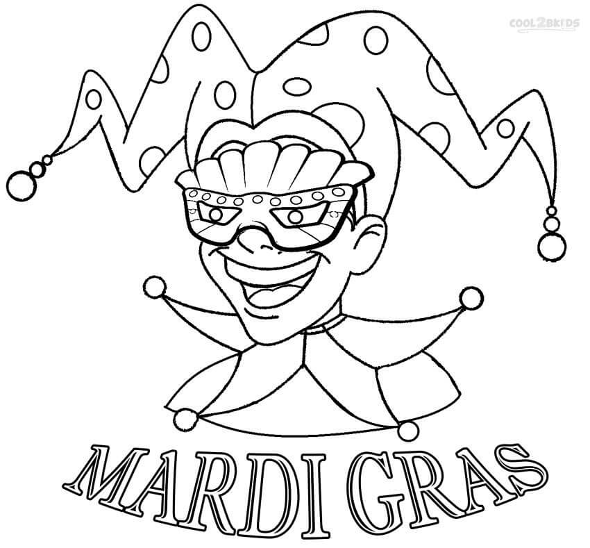 850x789 Free Printable Mardi Gras Coloring Pages