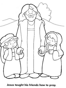 224x300 Jesus Coloring Pages Cute Jesus And Children Coloring Pages