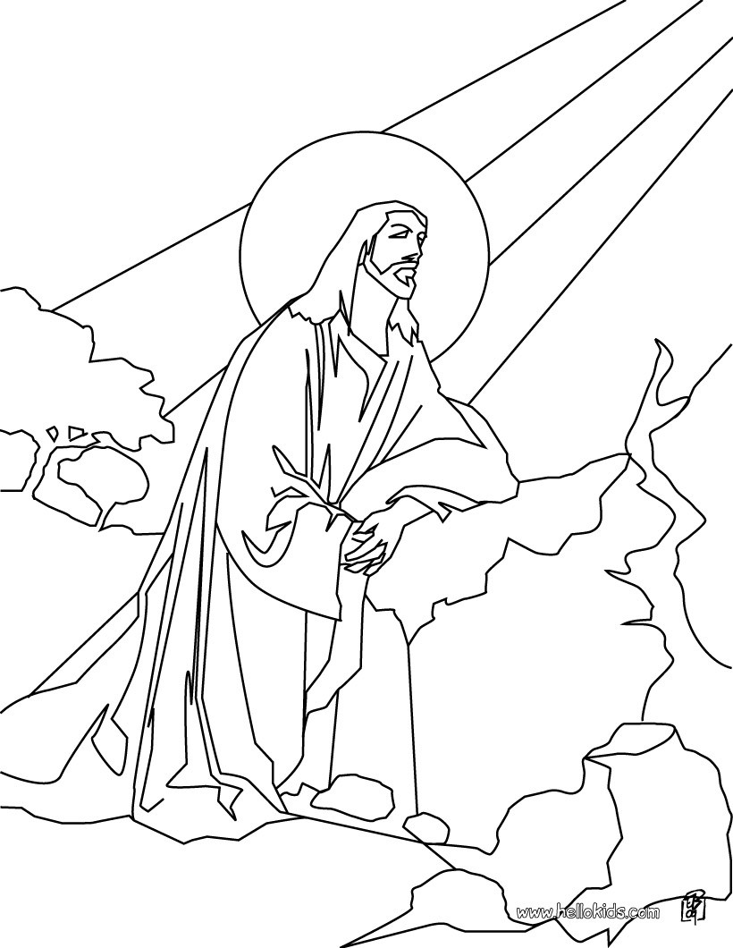 820x1060 Ascension Of Jesus Coloring Pages