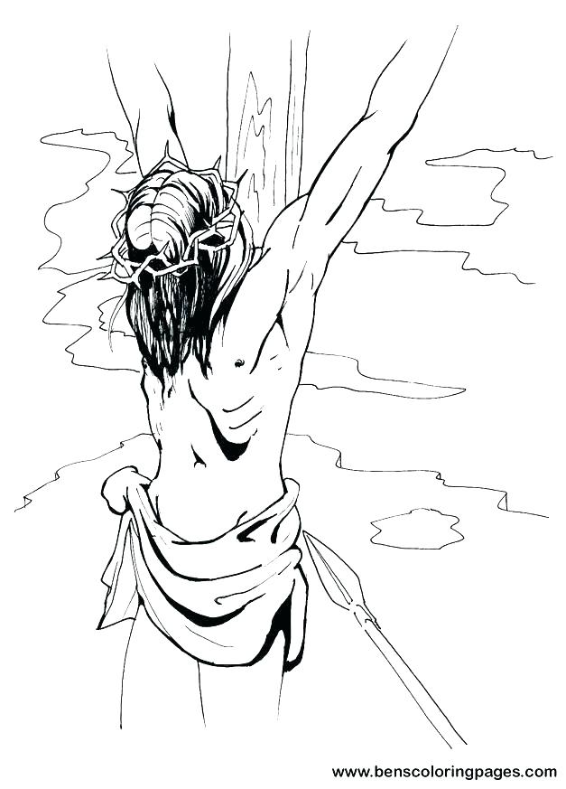 627x873 Jesus The Cross Coloring Pages The Cross Coloring Pages