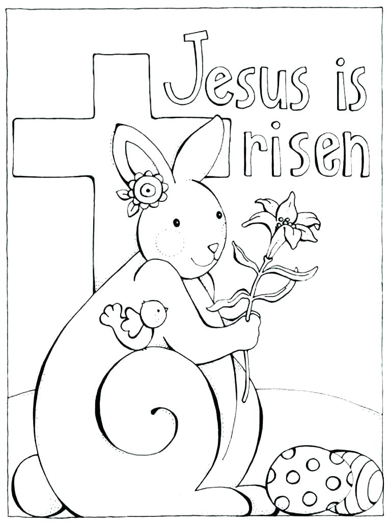 764x1024 Easter Coloring Pages Jesus Christ