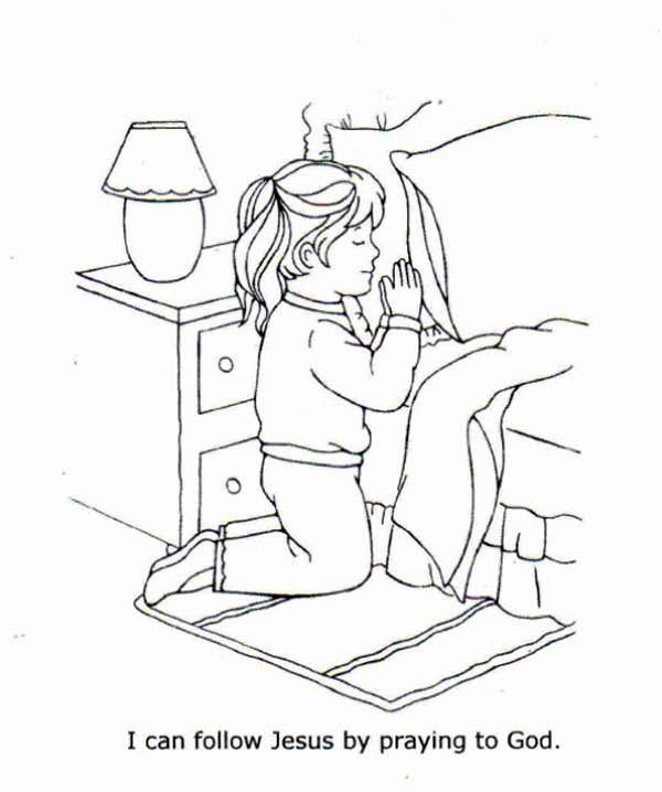 600x718 I Can Follow Jesus For Jesus Love Me Coloring Page Color Luna