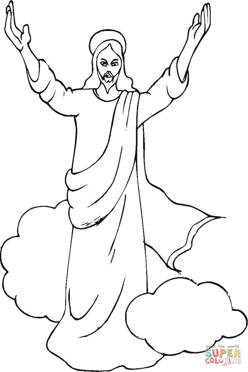 799x1200 Jesus Coloring Pages For Kids Printable