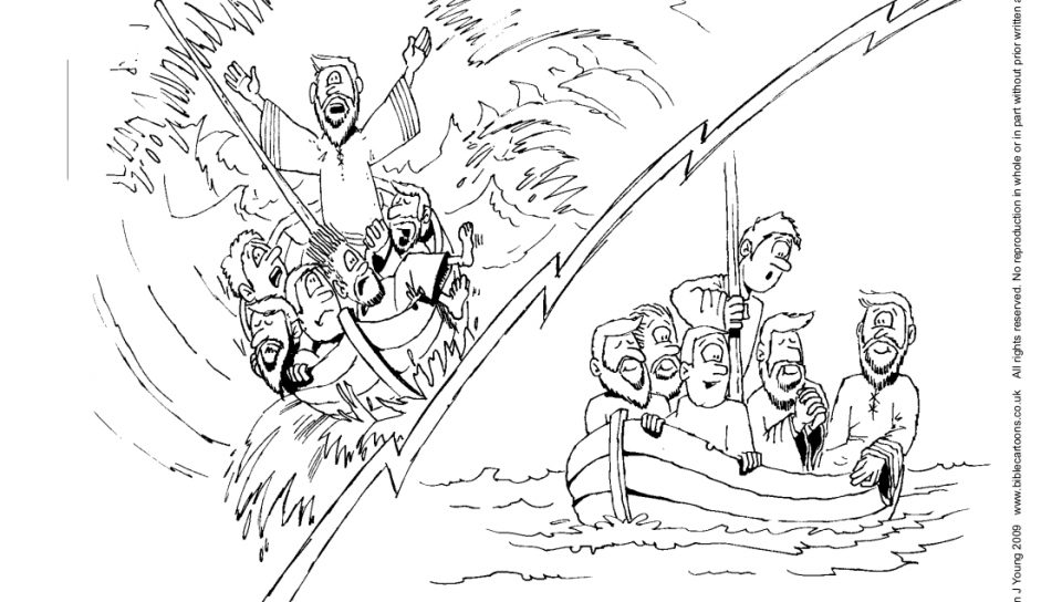 960x544 Storm Winter Coloring Page With Snow Pages Printable And Jesus