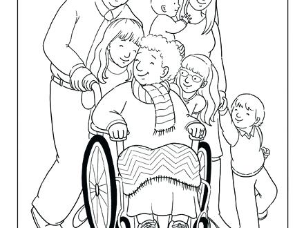 440x330 Jesus Heals Lepers Coloring Page Ten Lepers Coloring Pages