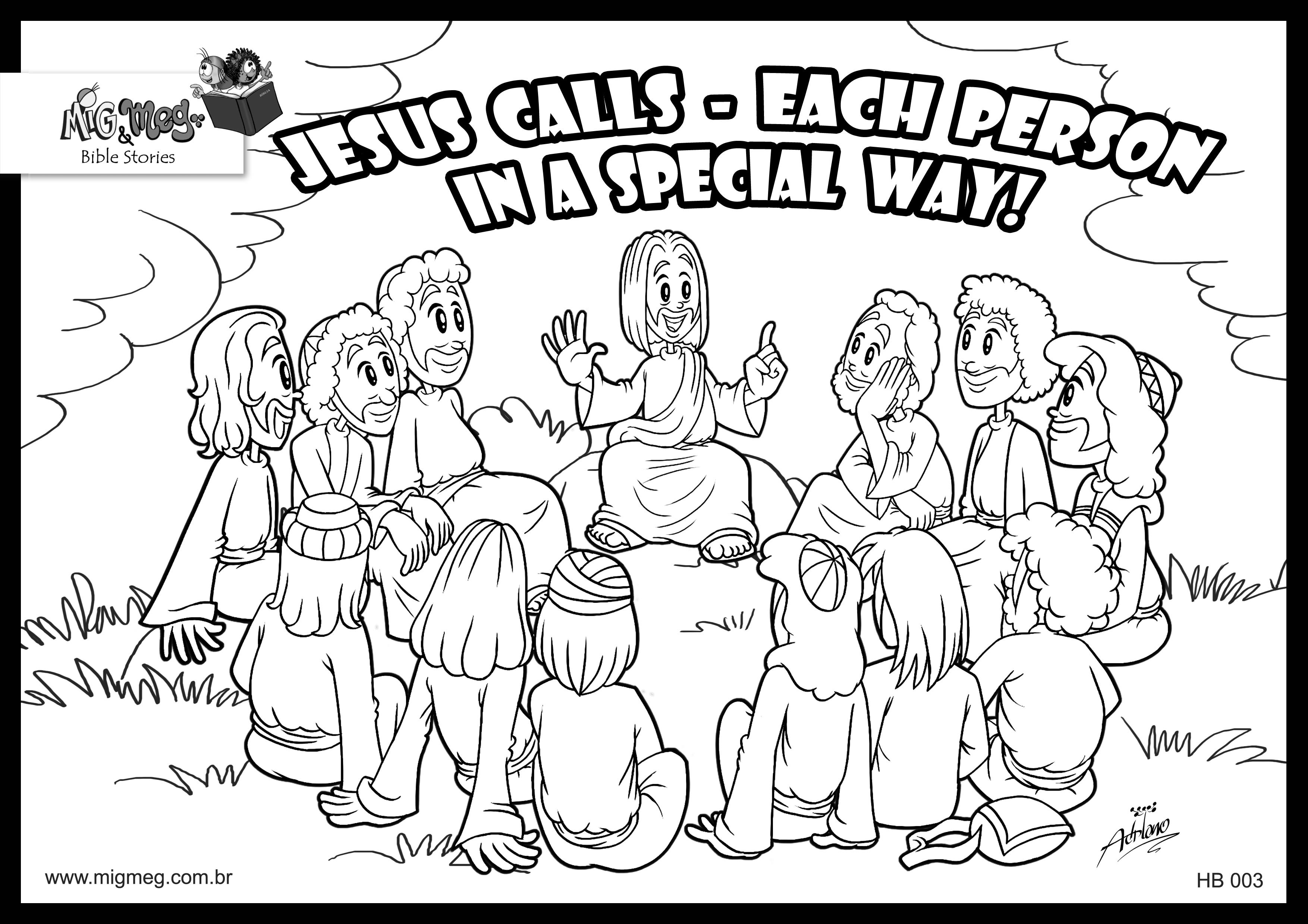 3508x2480 Fishing With Jesus Coloring Page Yahoo Image Search Results New