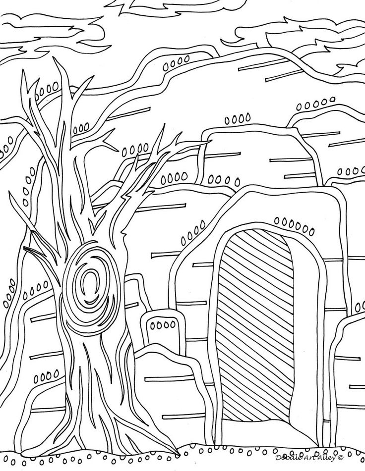 736x951 Empty Tomb Coloring Pages