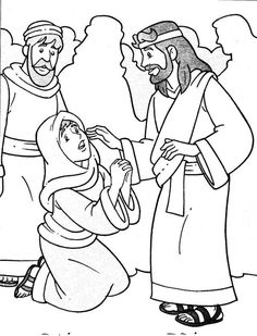 236x309 Heals The Sick Because Miracles Of Jesus Coloring Page