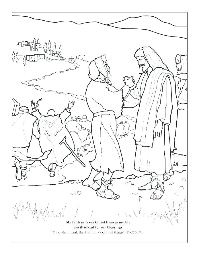 694x902 Jesus Heals A Blind Man Coloring Page Heals Coloring Page Sick