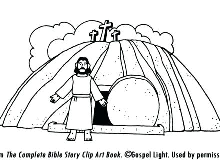 440x330 Jesus Is Alive Coloring Page Is Alive Coloring Page Coloring Home