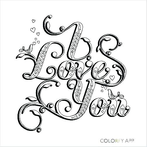 Jesus Loves You Coloring Page