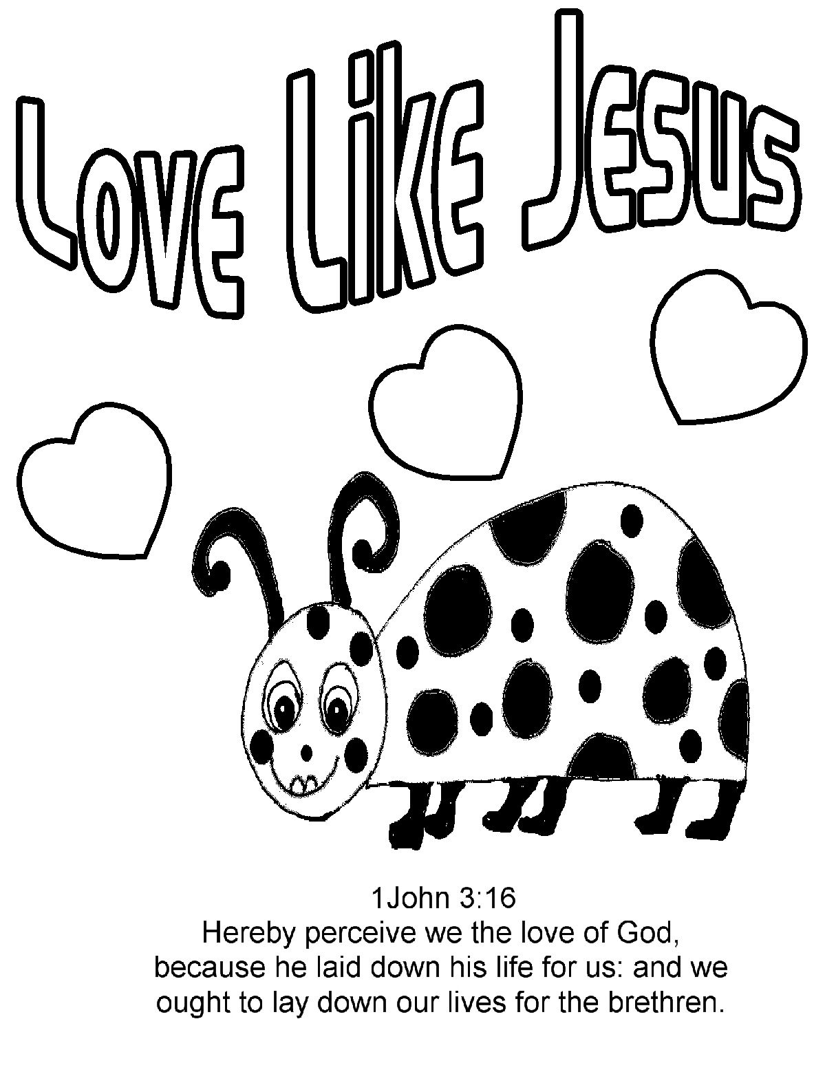 1199x1574 Jesus Loves You Coloring Page