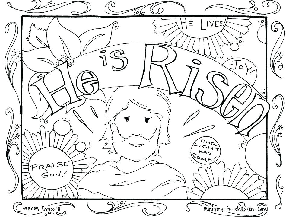 948x719 Jesus Coloring Page Printable Coloring Pages For Kids Printable
