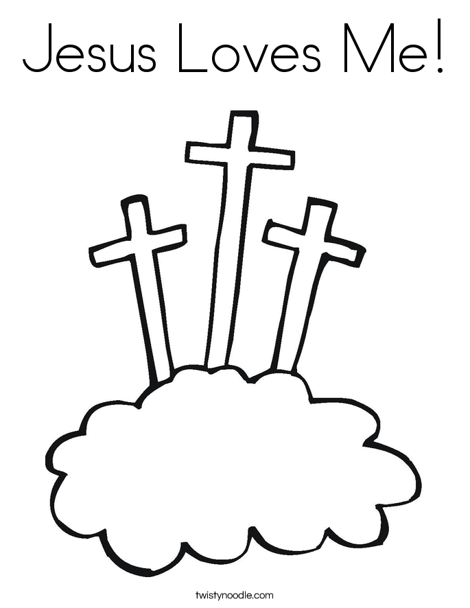 685x886 Jesus Loves Me Coloring Page