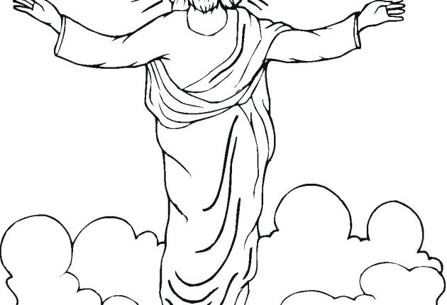 630x430 Free Printable Jesus Coloring Pages In The Garden Coloring Page
