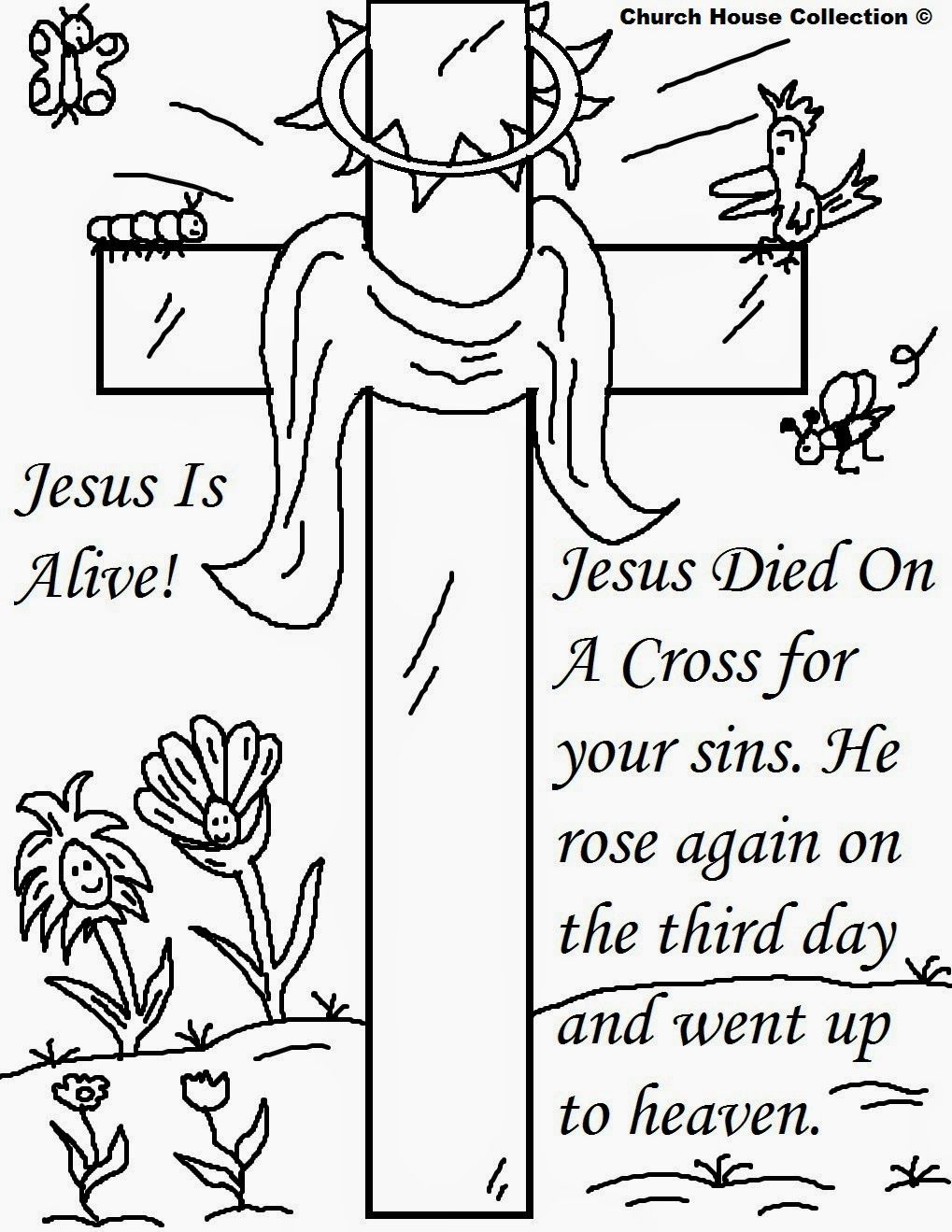 1019x1319 Church House Collection Blog Easter Jesus Resurrection Coloring