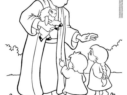 440x330 Coloring Pages Of Jesus, Free Printable Jesus Coloring Pages