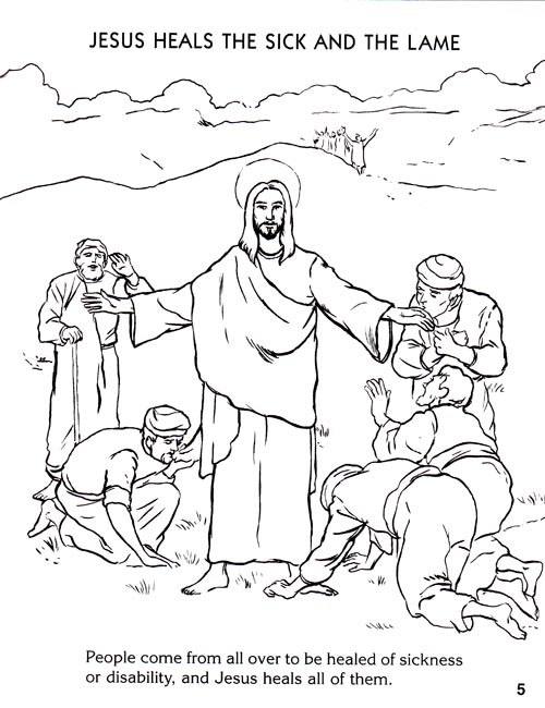 500x650 Miracle Coloring Pages