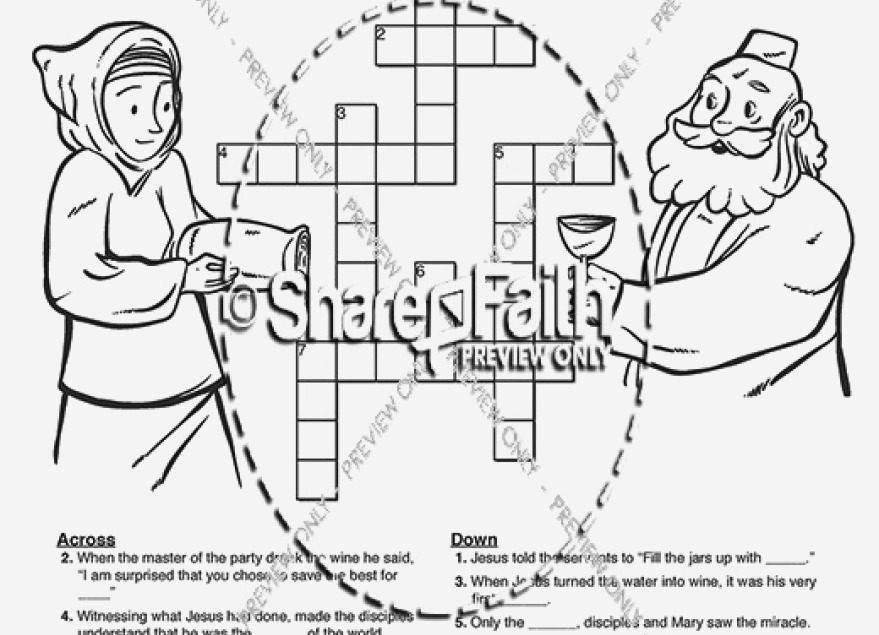 879x635 Modern Jesus Turns Water Into Wine Coloring Page Inspiration