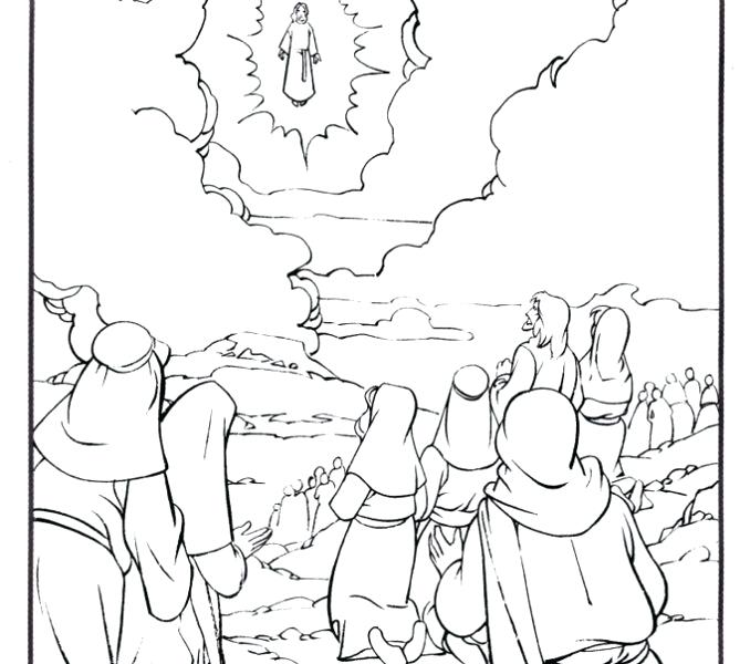 678x600 Jesus Turns Water Into Wine Coloring Page