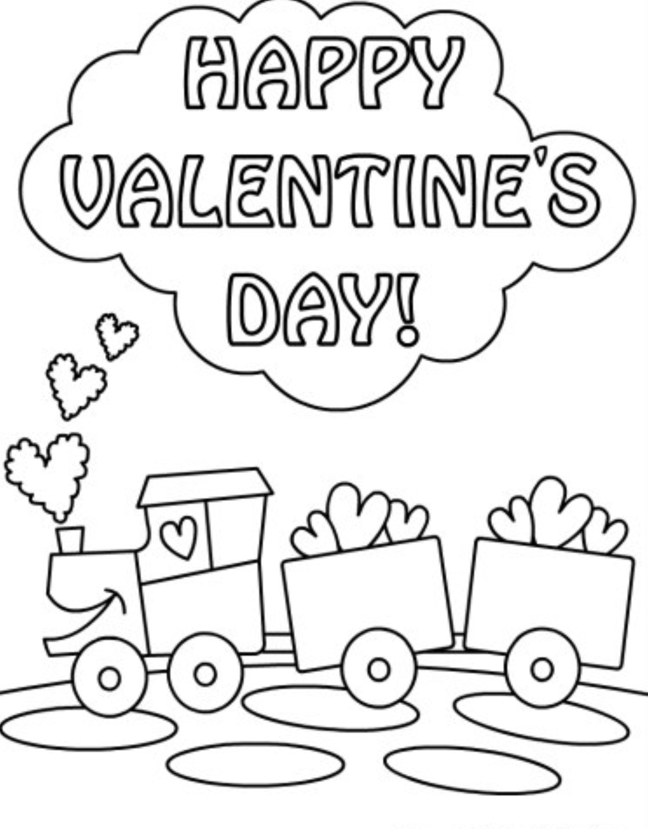 1326x1696 Valentine Coloring Pages