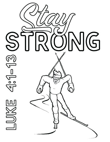 464x600 Ski Coloring Pages