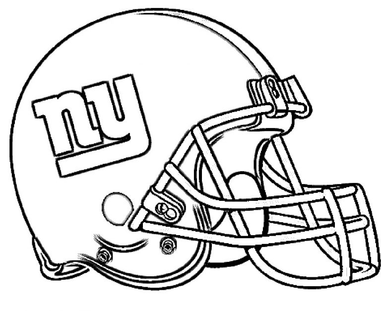 768x627 Jets Football Coloring Pages Copy Best Of Helmet New York Giants