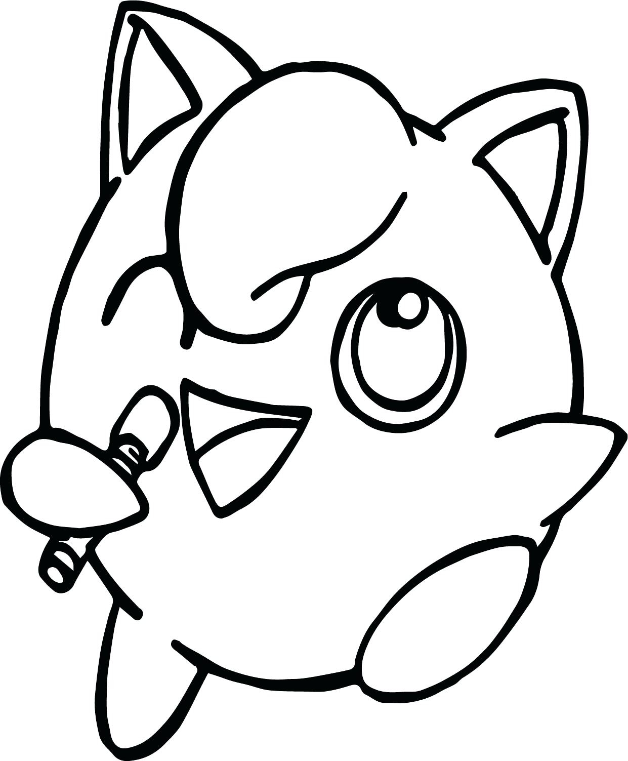 1241x1503 Fresh Pokemon Coloring Pages Jiggly Puff Gallery Printable