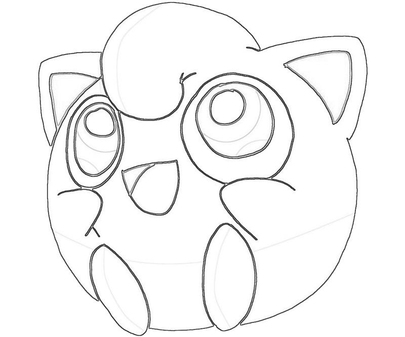 800x667 Jigglypuff Coloring Pages
