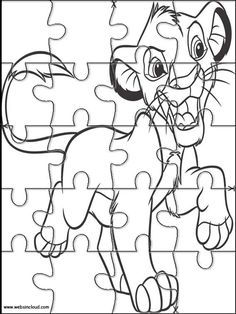 236x314 Printable Jigsaw Puzzles To Cut Out For Kids Disney Coloring