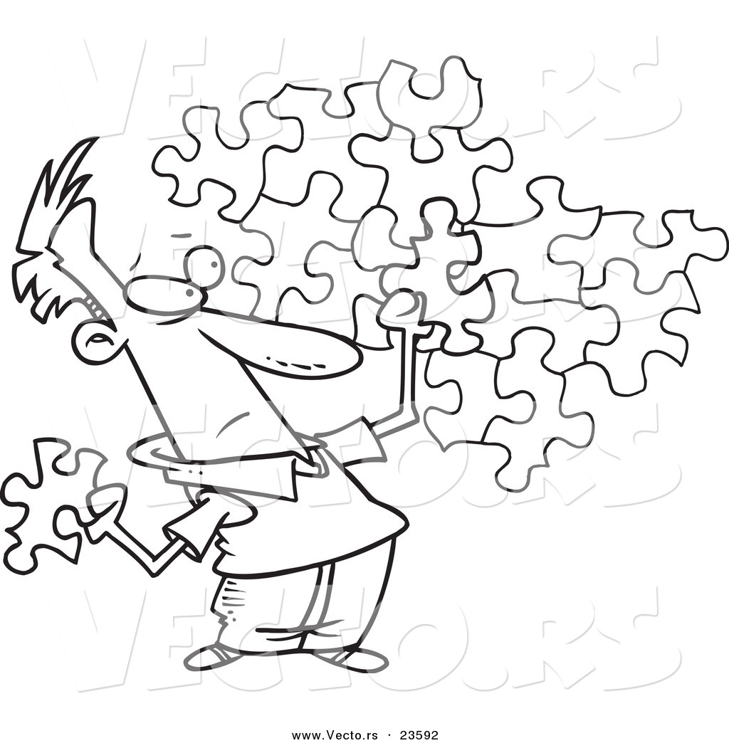 1024x1044 Puzzles Coloring Pages