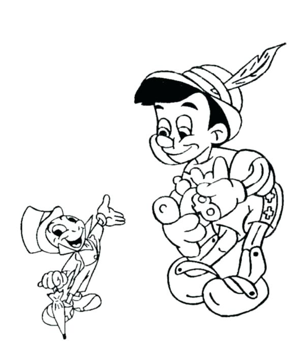 600x686 Jiminy Cricket Coloring Pages Cricket Coloring Pages Cricket