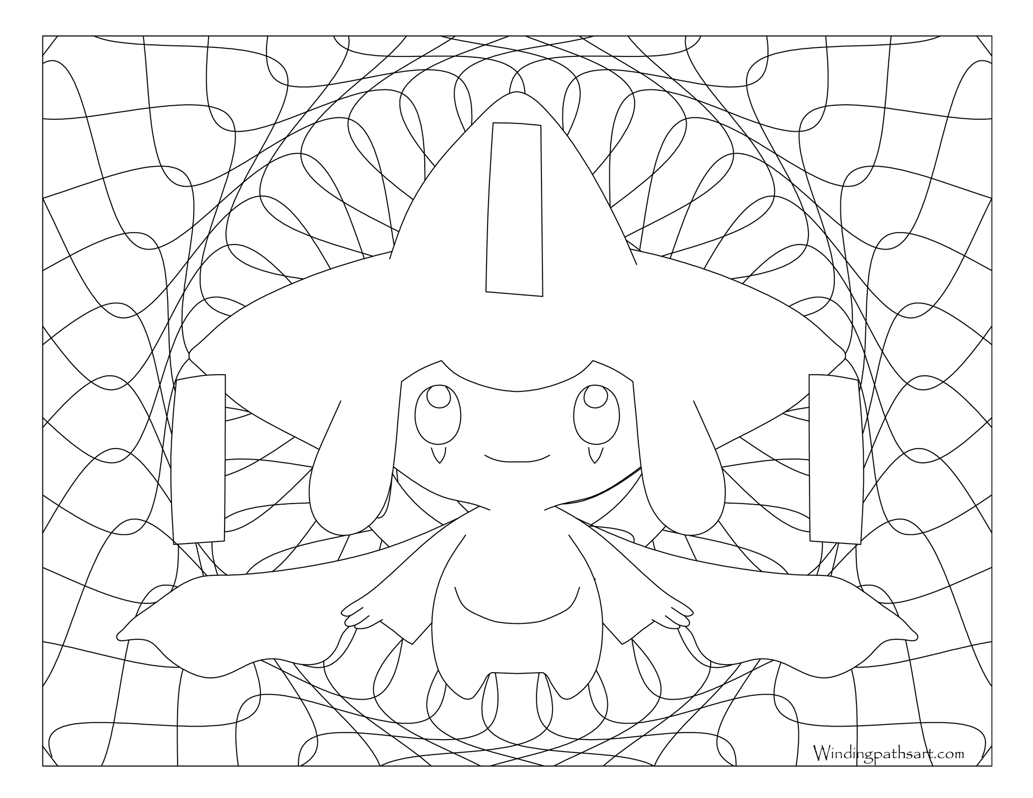 2070x1599 Adult Pokemon Coloring Page Jirachi Coloring Pages