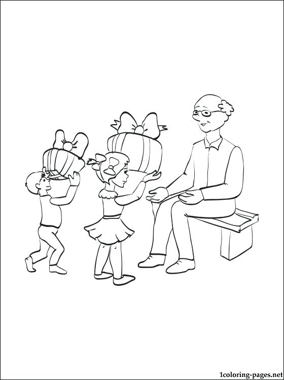 560x750 Grandparents Coloring Pages Grandma Coloring Pages Grandma Making
