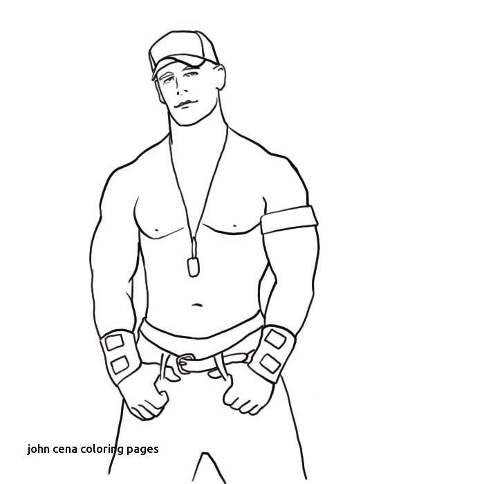 700x700 John Cena Coloring Pages