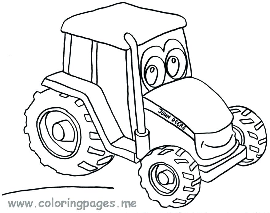 878x691 John Deere Coloring Page John Coloring Sheets Coloring John