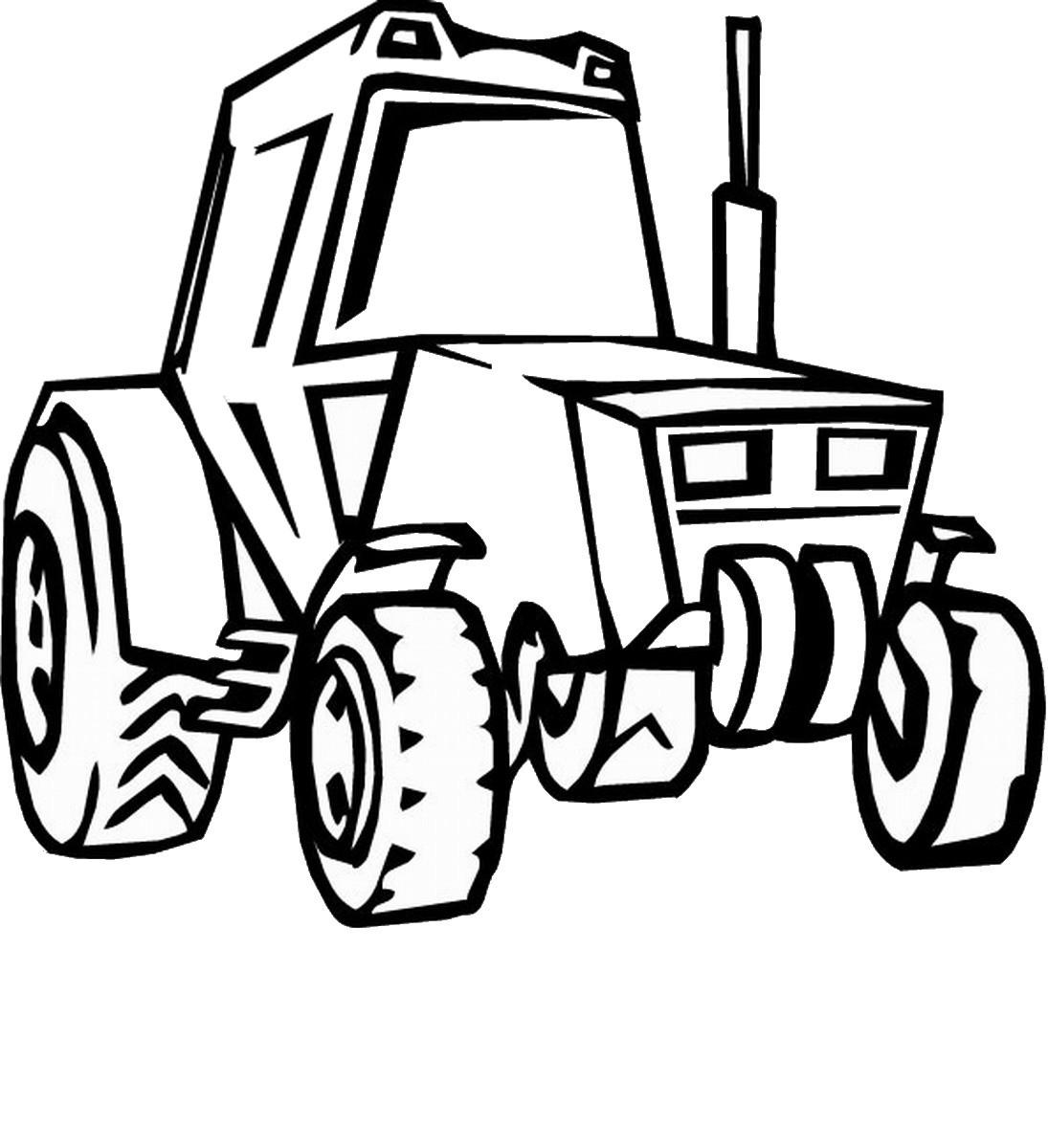 1095x1200 John Deere Coloring Pages